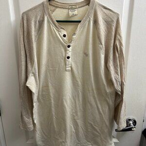 A&F 3/4 Sleeve Shirt